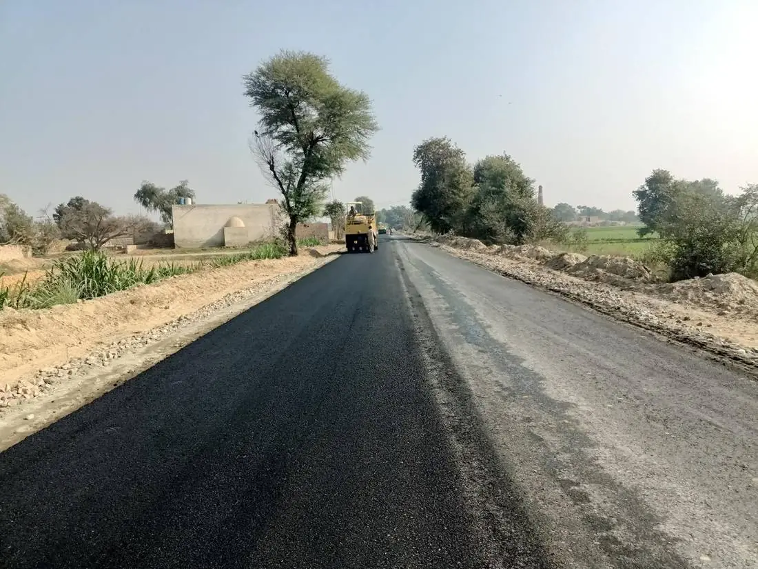 Completed road, Punjab